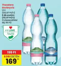 Interspar Theodora ásványvíz 1,51 ajánlat