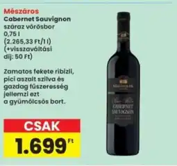 Interspar Mészáros ajánlat