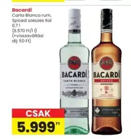 Interspar Bacardi ajánlat