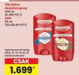 Interspar Old Spice dezodorspray ajánlat
