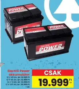 Interspar Electric Power akkumulátor ajánlat