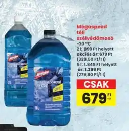Interspar Megaspeed téli szélvédőmosó ajánlat