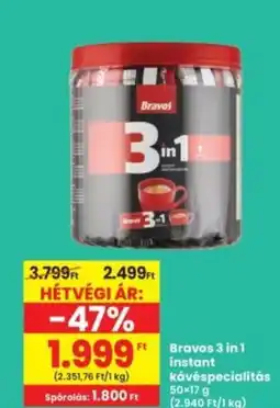 Interspar Bravos 3 in 1 instant ajánlat