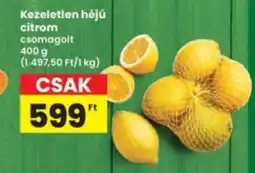 Interspar Kezeletlen héjú citrom ajánlat