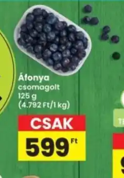 Interspar Áfonya ajánlat