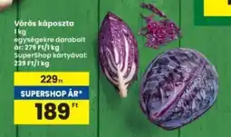 Interspar Vörös káposzta ajánlat