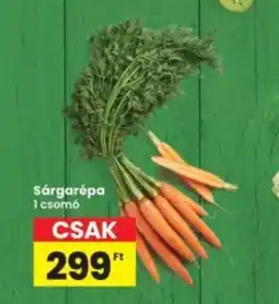 Interspar Sárgarépa ajánlat