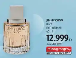 DM JIMMY CHOO Illicit ajánlat