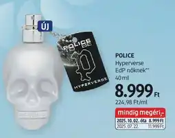DM POLICE Hyperverse EdP nőknek ajánlat