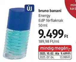 DM bruno banani Energy ajánlat