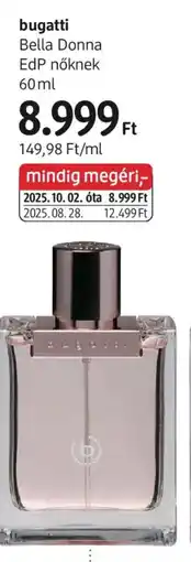 DM bugatti Bella Donna EdP nőknek ajánlat