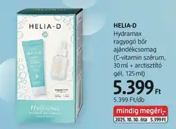 DM HELIA-D Hydramax ragyogó bőr ajándékcsomag ajánlat