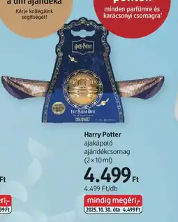 DM Harry Potter ajakápoló ajándékcsomag ajánlat