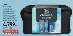 DM Dove Men+Care cleanse + care ajándékcsomag ajánlat