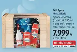 DM Old Spice kincsesláda ajánlat