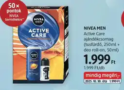 DM NIVEA MEN Active Care ajánlat