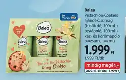 DM Balea Pistachio & Cookies ajándékcsomag ajánlat