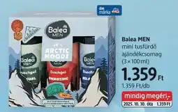 DM Balea MEN mini tusfürdő ajándékcsomag ajánlat