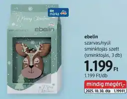 DM ebelin szarvas/nyúl sminktojás ebelin szarvas/nyúl sminktojás szett (sminktojás, 3 db) ajánlat