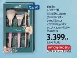 DM ebelin ecsetszett ajándékcsomag ajánlat