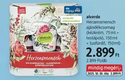 DM alverde Herzensmensch ajándékcsomag ajánlat