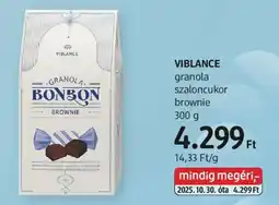 DM Viblance granola szaloncukor brownie ajánlat