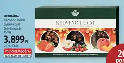 DM Herbária kedvenc teáim gyümölcsös teaválogatás ajánlat