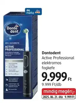 DM Dontodent Active Professional elektromos ajánlat
