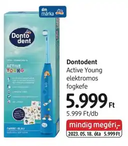 DM Dontodent Active Young elektromos fogkefe ajánlat