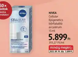 DM Nivea cellular epigenetics bőrfiatalító arcszérum ajánlat