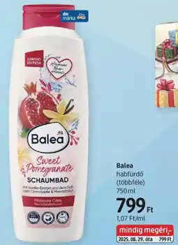 DM Balea habfürdő ajánlat