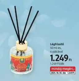 DM Légfrissítő 50ml-es, 4 pálcával ajánlat
