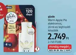 DM Glade warm apple pie elektromos ajánlat