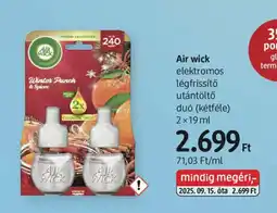 DM Air wick elektromos légfrissítő ajánlat