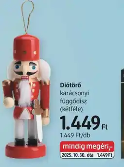 DM Diótörő karácsonyi függődísz ajánlat