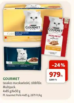 Fressnapf Gourmet tasakos macskaeledel, többféle. ajánlat