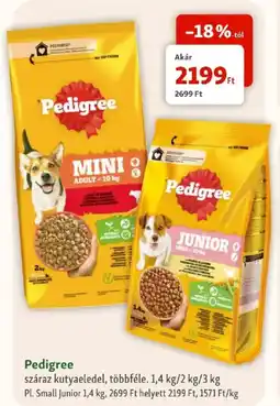 Fressnapf Pedigree száraz kutyaeledel ajánlat