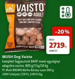 Fressnapf Mush dog vaisto ajánlat