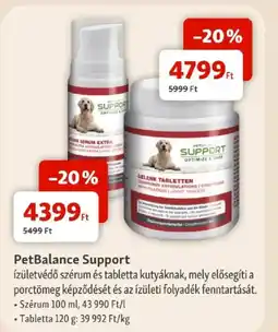 Fressnapf PetBalance Support ízületvédő szérum ajánlat