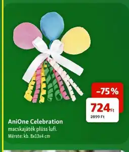 Fressnapf AniOne Celebration macskajáték plüss lufi ajánlat