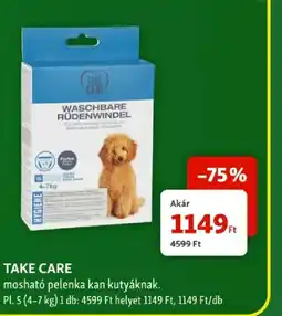 Fressnapf Take care mosható pelenka kan kutyáknak. ajánlat