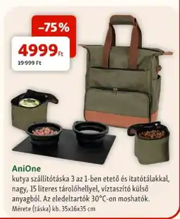 Fressnapf AniOne kutya szállítótáska ajánlat