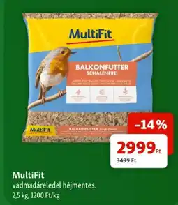Fressnapf MultiFit vadmadáreledel héjmentes ajánlat