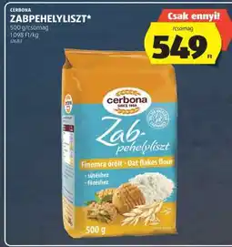 ALDI CERBONA ZABPEHELYLISZT ajánlat