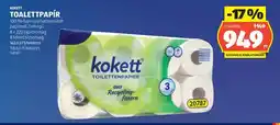 ALDI Kokett Toalettpapír ajánlat