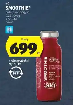 ALDI Sió Smoothie ajánlat