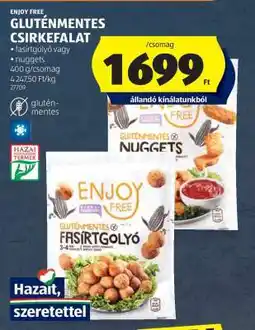 ALDI ENJOY FREE GLUTÉNMENTES CSIRKEFALAT ajánlat
