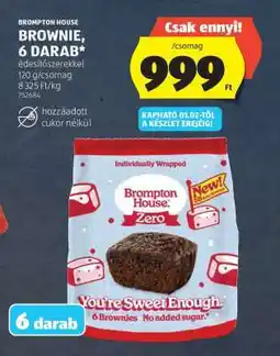 ALDI Brompton House Brownie, 6 darab ajánlat