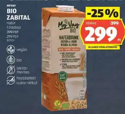 ALDI MyVay Bio Zabital ajánlat