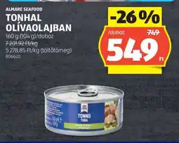 ALDI ALMARE SEAFOOD TONHAL OLÍVAOLAJBAN ajánlat
